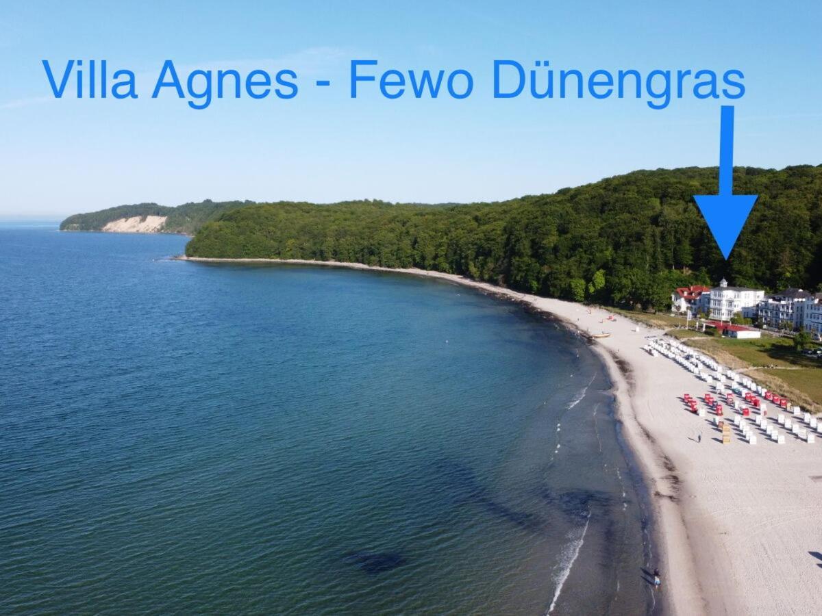 Villa Agnes Mit Meerblick-Loggia In Top Lage Am Strand - Duenengras Binz Buitenkant foto